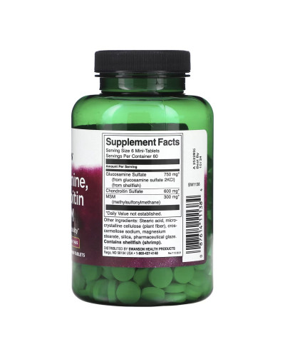 Glucosamine, Chondroitin & Msm Mini Tabs - 360 tabs