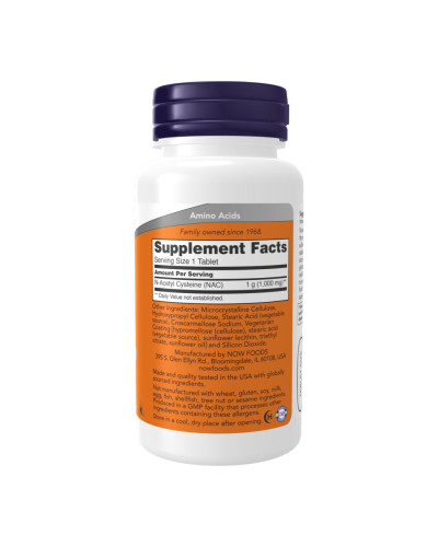N-Acetyl-Cysteine 1000mg - 60 tabs
