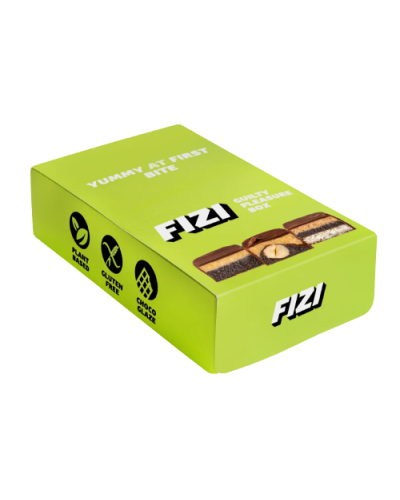 Протеїнові батончики, FIZI Guilty Pleasure Box - 10x45g