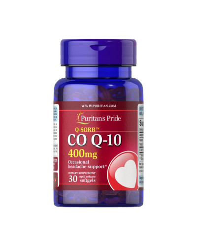 Q-SORB™ Co Q-10 400mg - 30 softgels