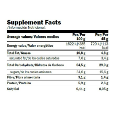 Sport Power Energi Snack Bar - 20x45g With Caffeine-Blood Orange