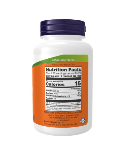 Organic Chlorella Pure Powder - 113g