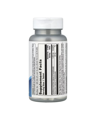 Pantothenic Acid Sustained Release 1000mg - 50 tabs