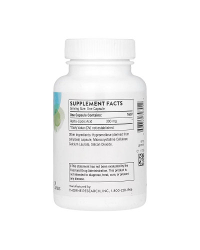 Alpha-Lipoic Acid - 60 caps