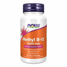 Метил Б12, Methyl B-12 5,000mcg - 90 vcaps