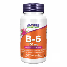 Вітамін Б6, B6 100mg - 100 tabs
