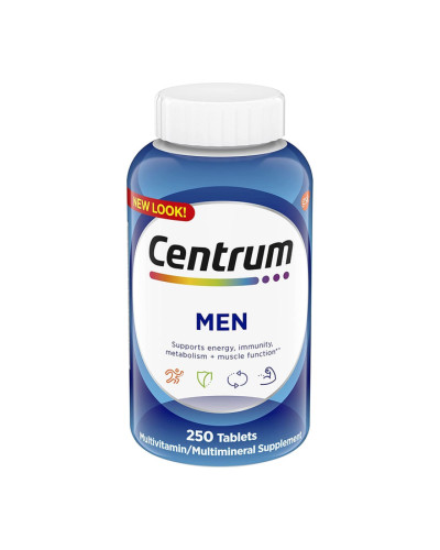Мультивітаміни для чоловіків, Centrum Men - 250 tabs