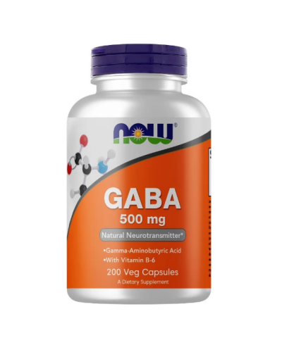 Габа, GABA 500mg - 200 veg caps