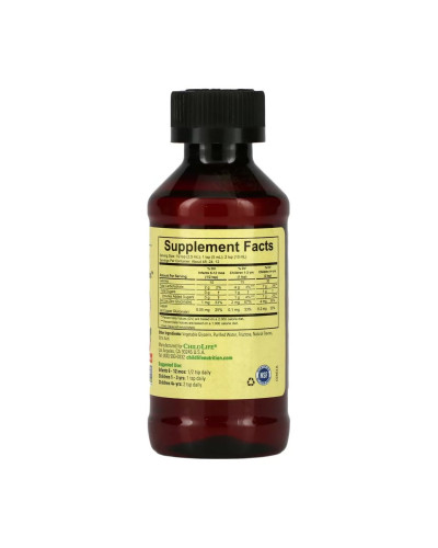 Рідкий цинк, Zinc Plus Liquid - 118ml Natural Mango Strawberry