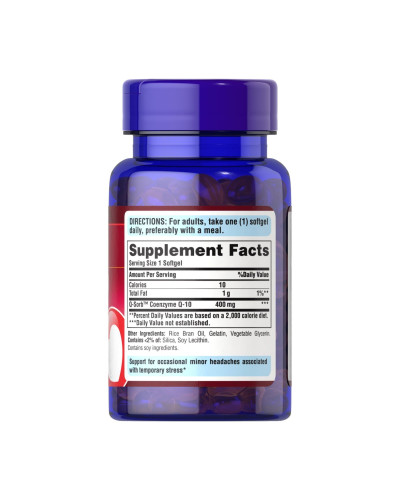 Q-SORB™ Co Q-10 400mg - 30 softgels