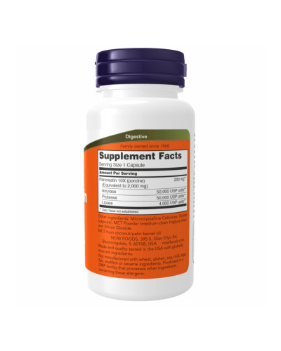 Панкреатин, Pancreatin 2000 - 250 caps