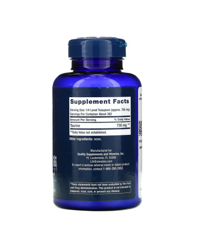 Таурин, Taurine Powder - 300g
