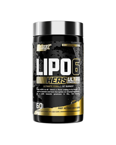 Жироспалювач, Lipo-6 HERS UC - 60 caps