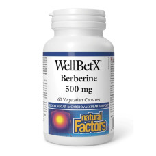 Берберин, WellBetX Berberine 500mg - 60 vcaps