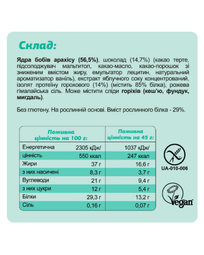 Протеїнові батончики, FIZI Protein Box - 10x45g