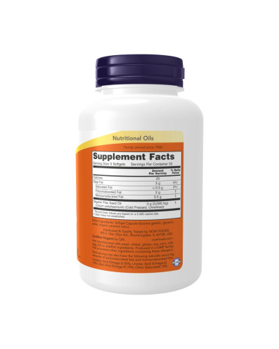 Flax Oil 1000mg - 100 softgels