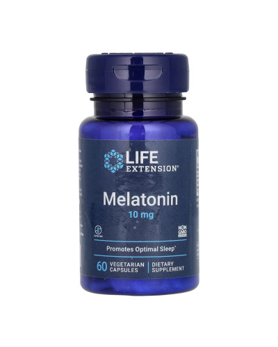 Мелатонін, Melatonin 10 mg - 60 veg caps