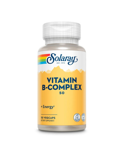Комплекс вітамінів групи Б, Vitamin B-Complex 50mg - 50 vcaps