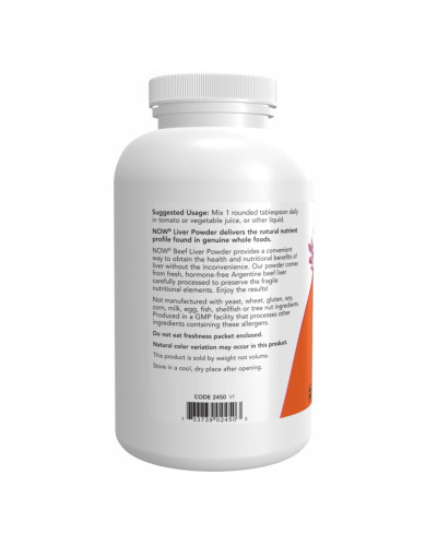 Порошок яловичої печінки, Liver Powder - 340g