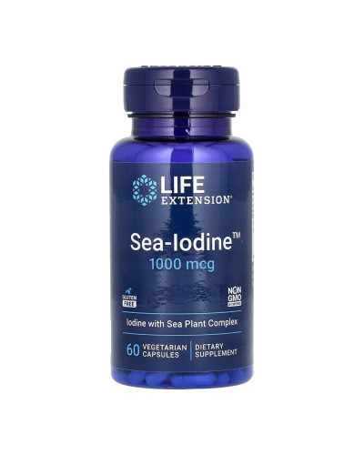 Морський йод, Sea-Iodine™ 1000mcg - 60 vcaps