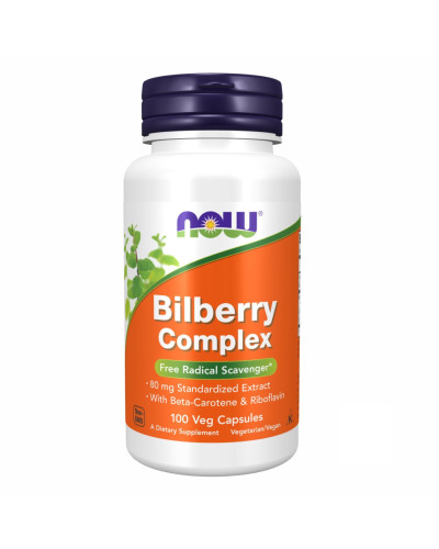 Чорничний комплекс, Bilberry Complex 80mg - 100 vcaps