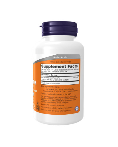 L-Carnitine Pure Powder - 85g