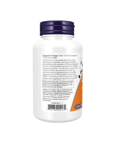 L-Carnitine Pure Powder - 85g