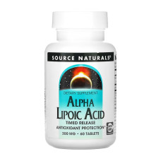 Альфа-ліпоєва кислота, Alpha Lipoic Acid 300mg - 60 tabs