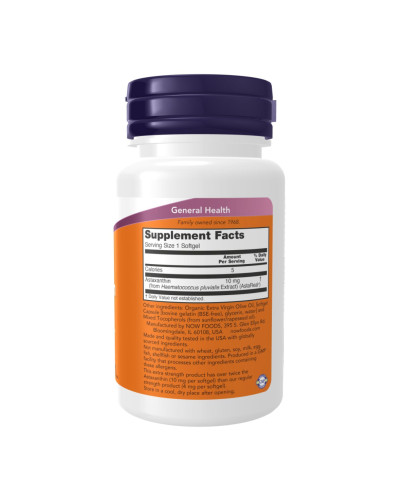 Astaxanthin Extra Strength 10mg - 30 softgels