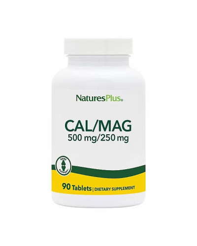 Хелатний кальцій та магній, Cal/Mag 500mg/250mg - 90 tabs