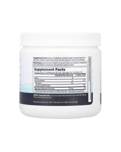 CALMING Magnesium Powder - 256g Blueberry