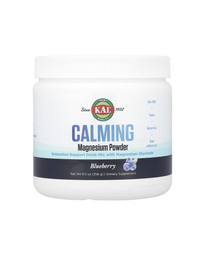 CALMING Magnesium Powder - 256g Blueberry