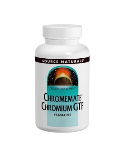 ChromeMate® Chromium GTF 200mcg Yeast Free - 120 tabs