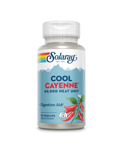 Cool Cayenne Pepper 40,000 HU 600mg - 90 vcaps