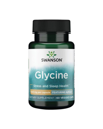 Гліцин, Glycine 500mg - 60 vcaps