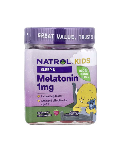 Kids Melatonin 1mg - 60 gummies