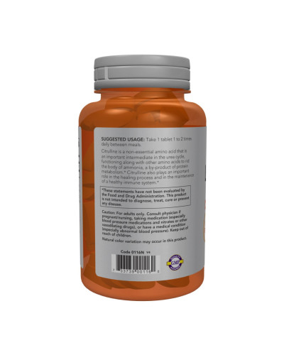 L-Citrulline 1200mg - 120 tabs