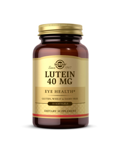 Лютеїн, Lutein 40mg - 30 softgels