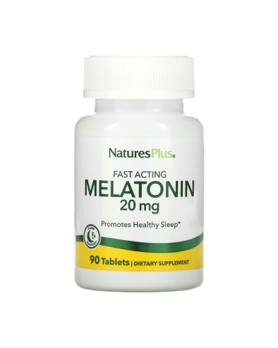 Мелатонін, Melatonin 20mg - 90 vcaps
