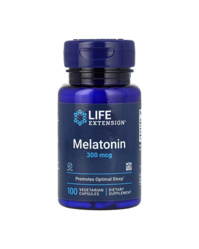 Мелатонін, Melatonin 300 mcg - 100 vcaps