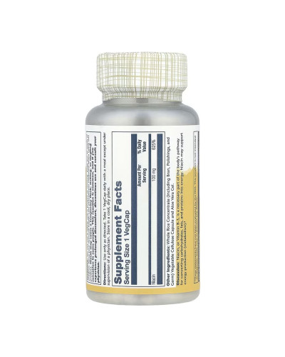 Ніацин (вітамін B3), Niacin 100mg - 100 vcaps