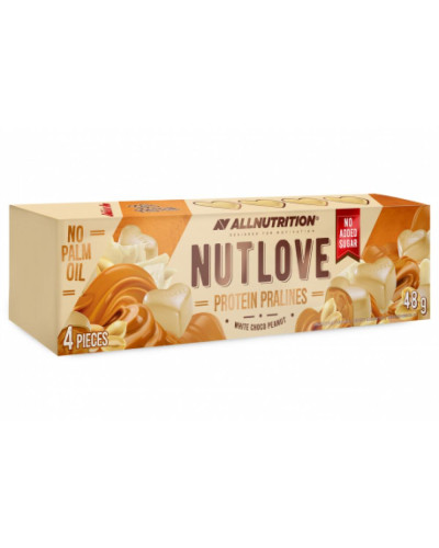 Nut Love 4Pieces - 48g White Choco Peanut (Поштучно) (До 06.26)