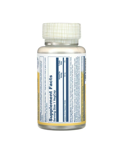 Potassium 99mg - 60 vcaps