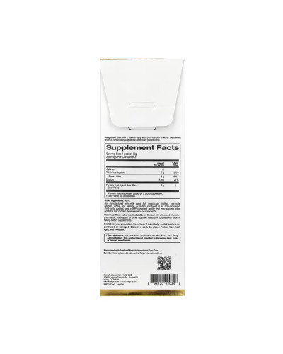 Пребіотична клітковина, Prebiotic Fiber - 3 packets Unflavored