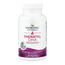 Омега-3 для вагітних та мам, що годують, Prenatal DHA - 180 softgels