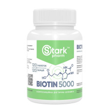 Біотин, Stark Biotin 5000 - 120tabs