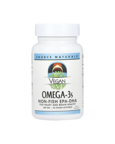 Vegan Omega-3s EPA-DHA 300 mg - 30 softgels
