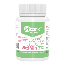 Вітамін B12, Vitamin B12 1000 mcg - 100 tabs