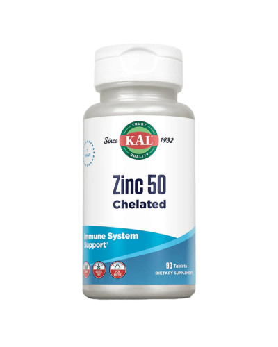 Хелатний Цинк, Zinc 50 - 90 tabs