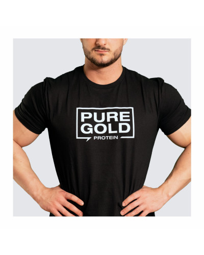 Футболка, Ferfi Pure Gold Logo - L Black